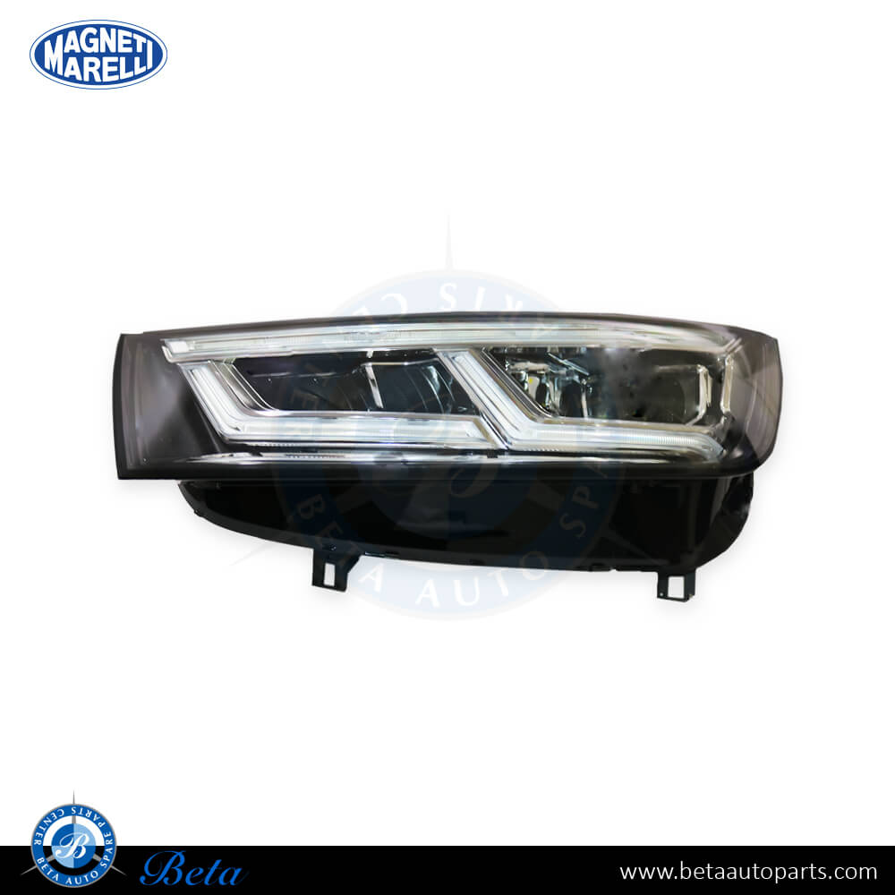 Left Side Headlamp LED for Audi Q5 2018-up models, Part Number 80A941773 Left Side Headlamp LED for Audi Q5 2018-up models, Part Number 80A941773